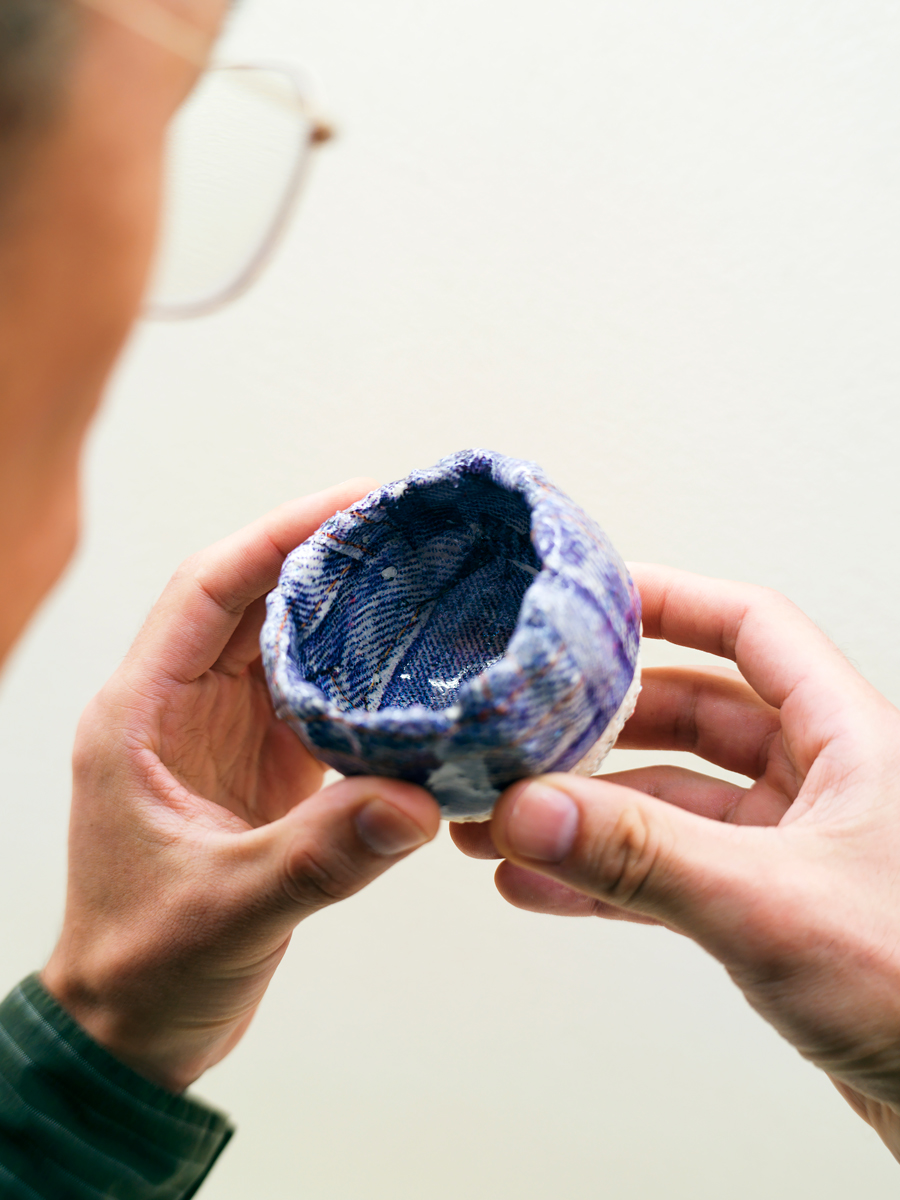 Dialogue between material and environment Acne Studios × Takuro