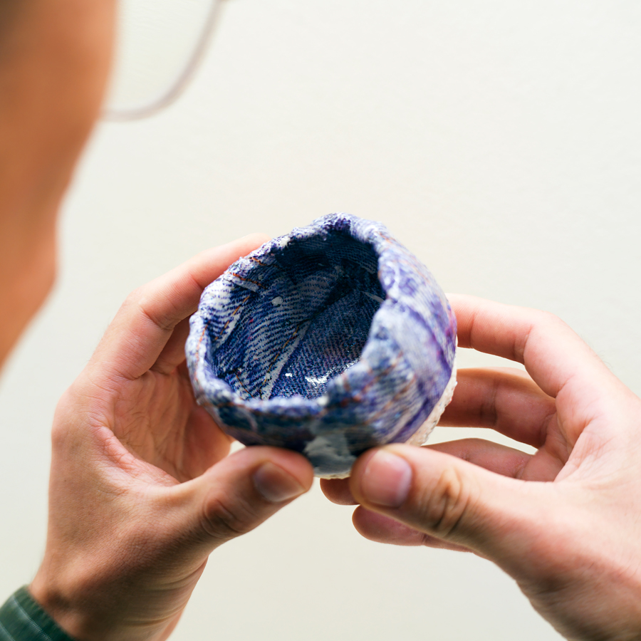 Dialogue between material and environment Acne Studios