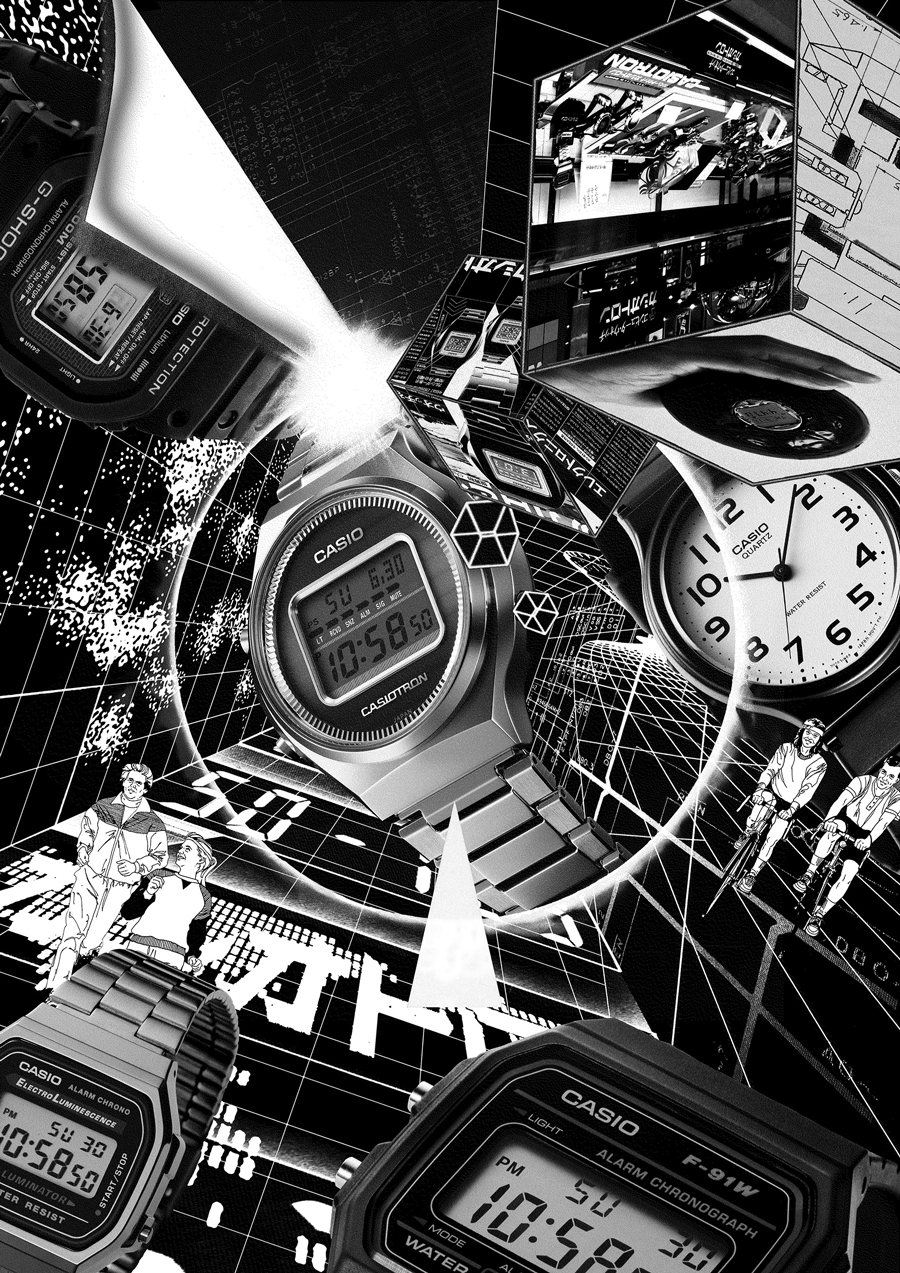 ONE PIECE CASIO ART 限定アート作品 020/100 ONE PIECE CASIO ART 限定アート作品 020/100