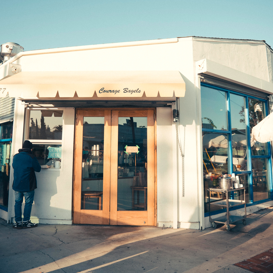 Courage Bagels Silver Magazine