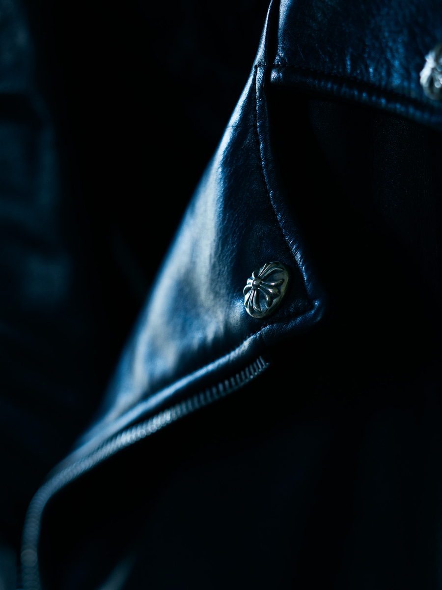 正規品 CHROME HEARTS レザー パース CHROME HEARTS クロムハーツ クロス レザー キーホルダー | chromehearts